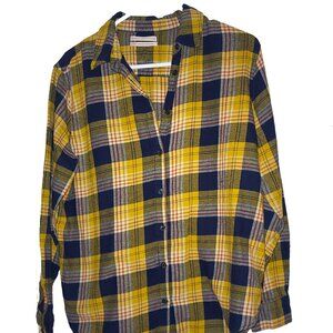 Vintage Plaid Flannel Shirt